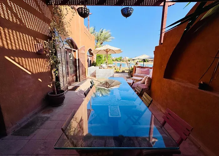 Nubian Lagoonfront - 4br, 9 Guests * الجونة