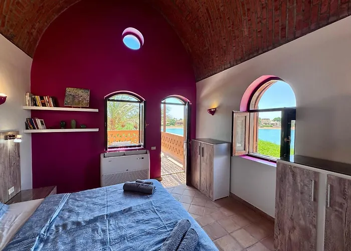 Nubian Lagoonfront - 4br, 9 Guests فيلة الجونة