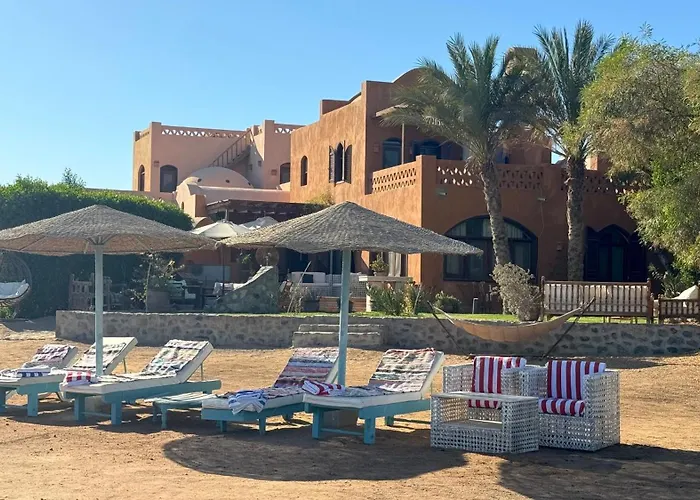 Nubian Lagoonfront - 4br, 9 Guests فيلة الجونة
